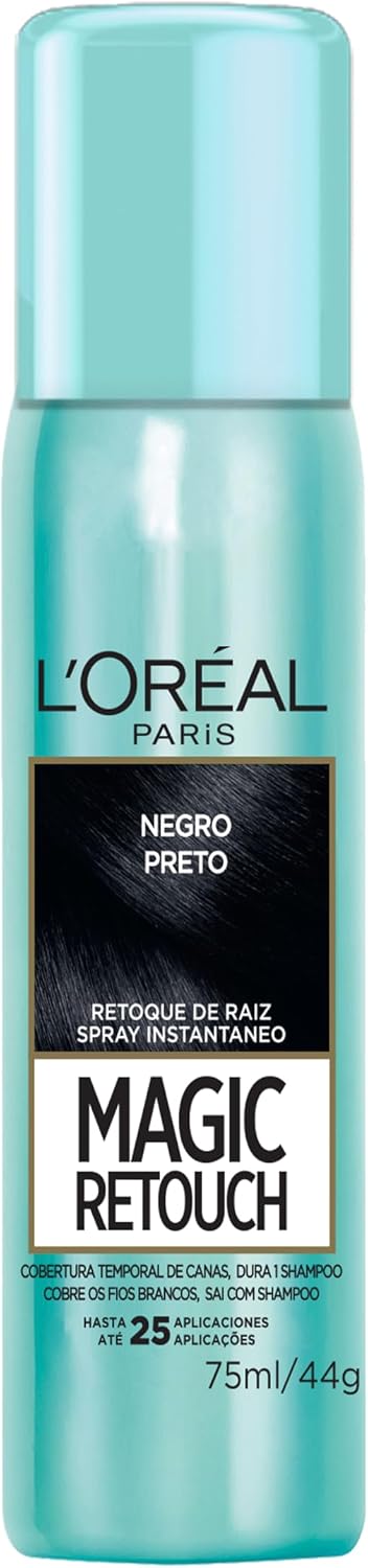 Spray Retoque de Raiz L'oréal Paris Magic Retouch, Preto