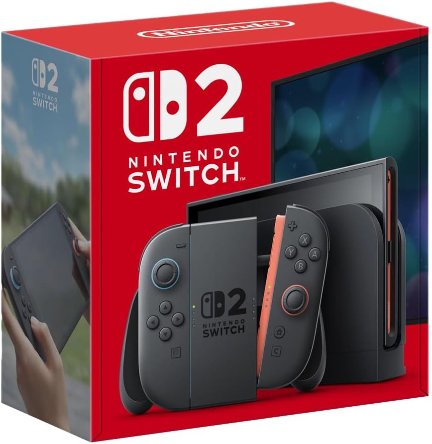 Mostra o produto completo e reforça a identidade visual do console, ideal para primeira impressão e reconhecimento da versão nacional.