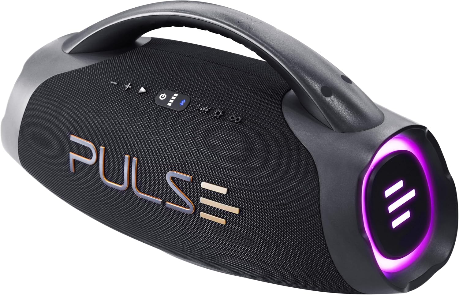 Caixa de Som Bluetooth Pulse X Boombox 220W Rms, Resistente a Água e com Iluminação LED – Sp626