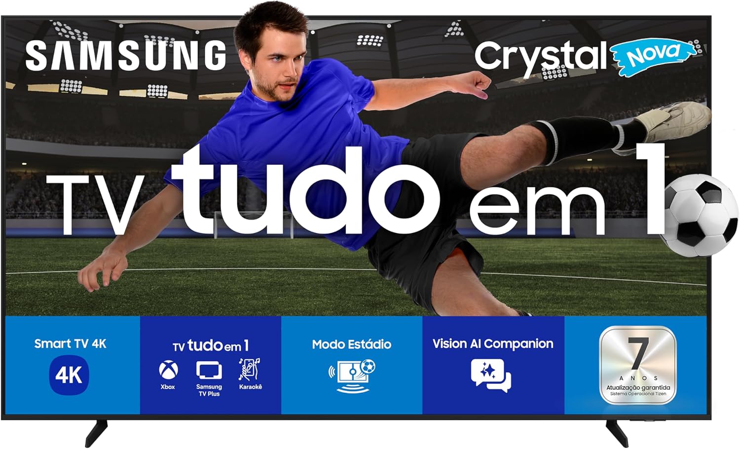 Samsung Smart Tv 55" Crystal Uhd 4K U8600F 2025