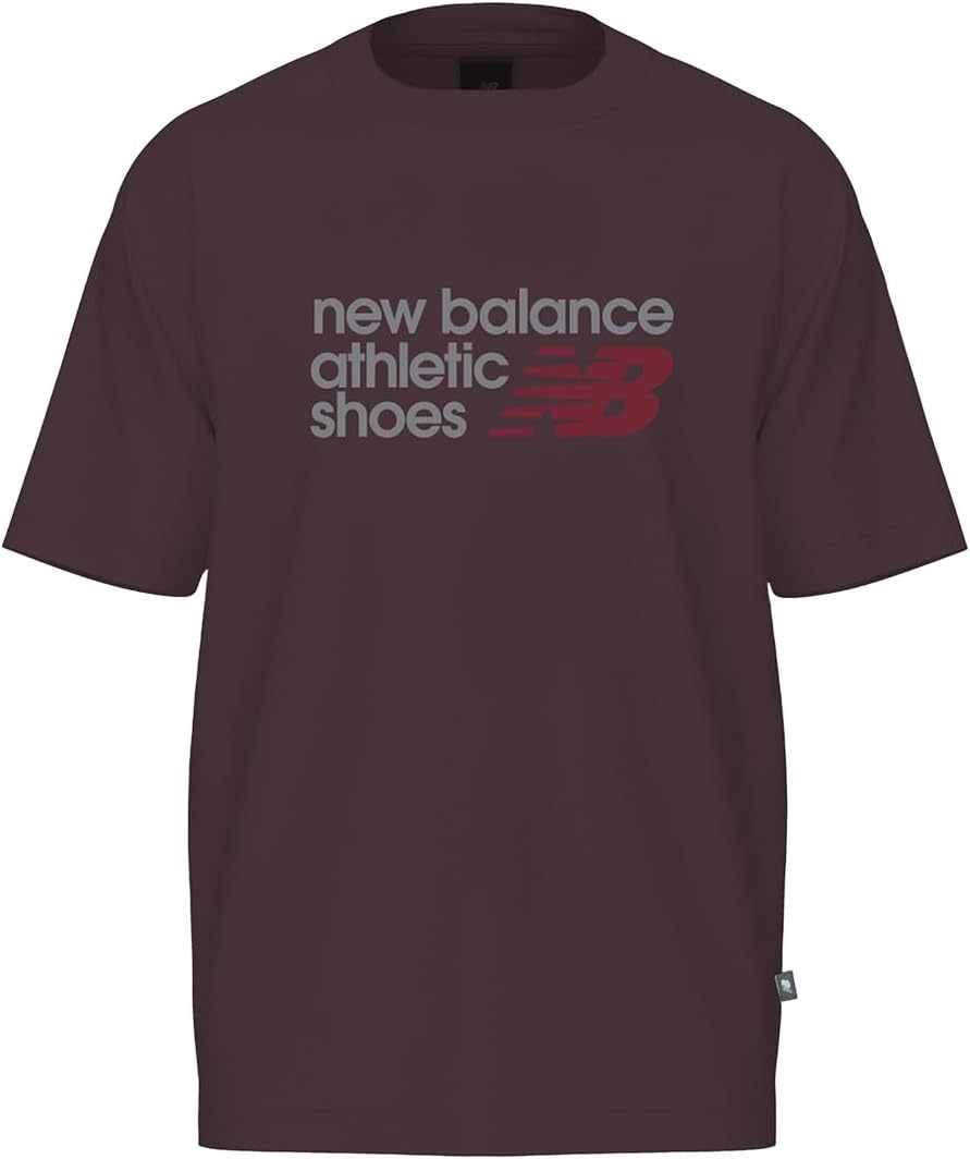 Camiseta Masculina New Balance Athletics Relaxed Premium Chest Logo