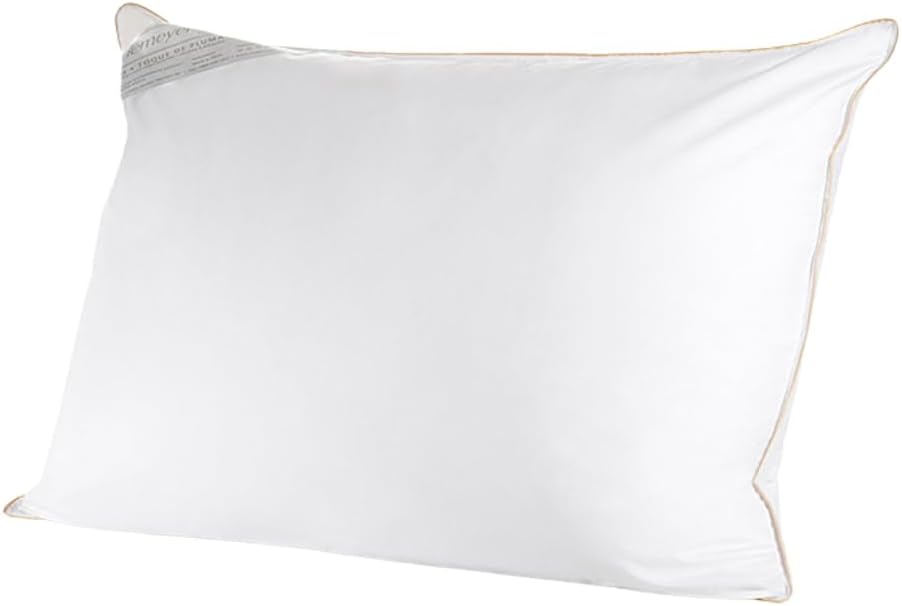 Buddemeyer Travesseiro 50X70Cm, Toque de Pluma Algodão Branco