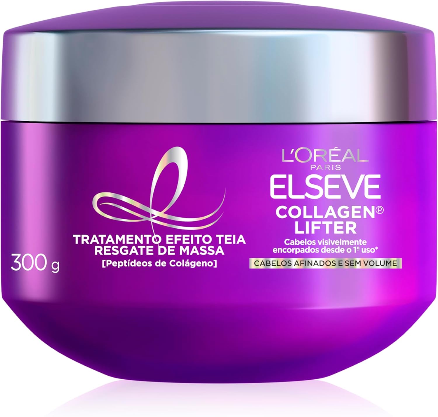 Apresenta o produto, a marca e a proposta de tratamento para resgate de massa e volume.