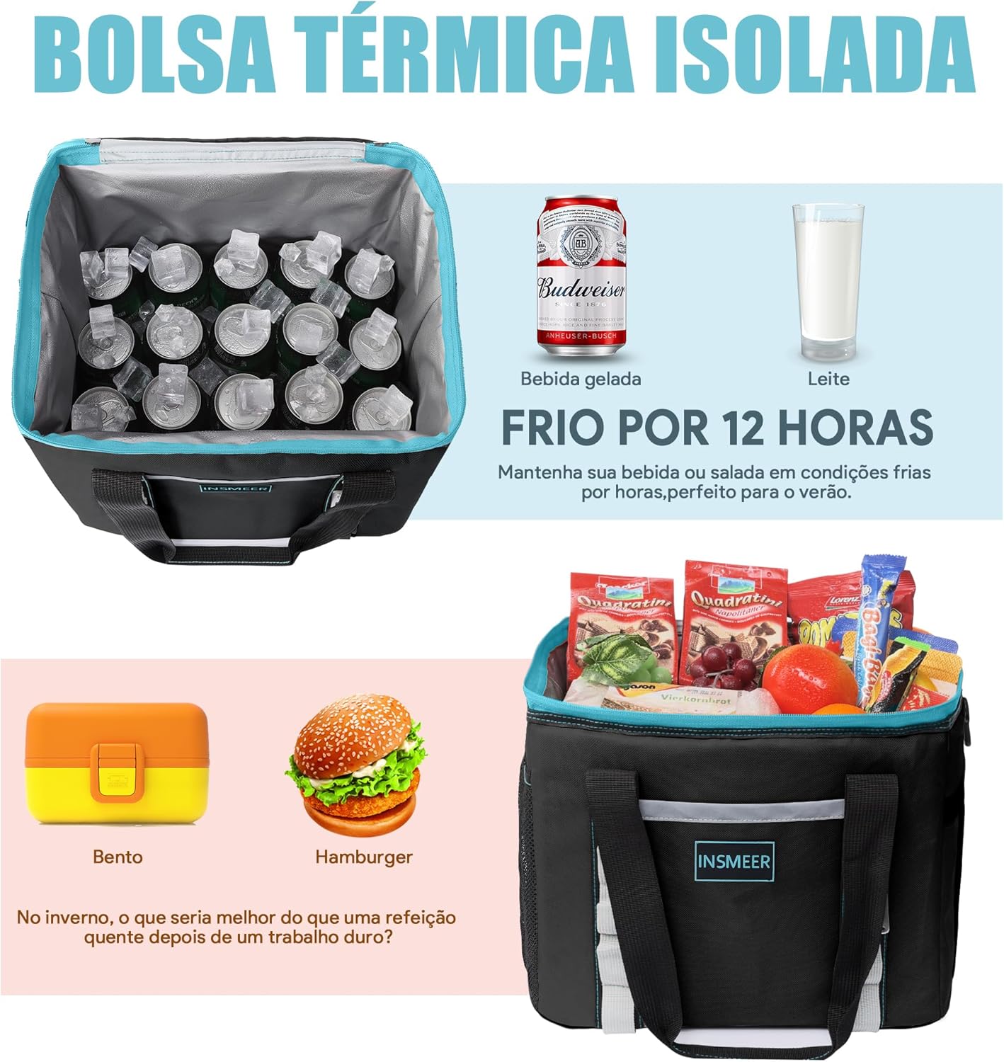 Ajuda a destacar acabamento, robustez e construção do produto.