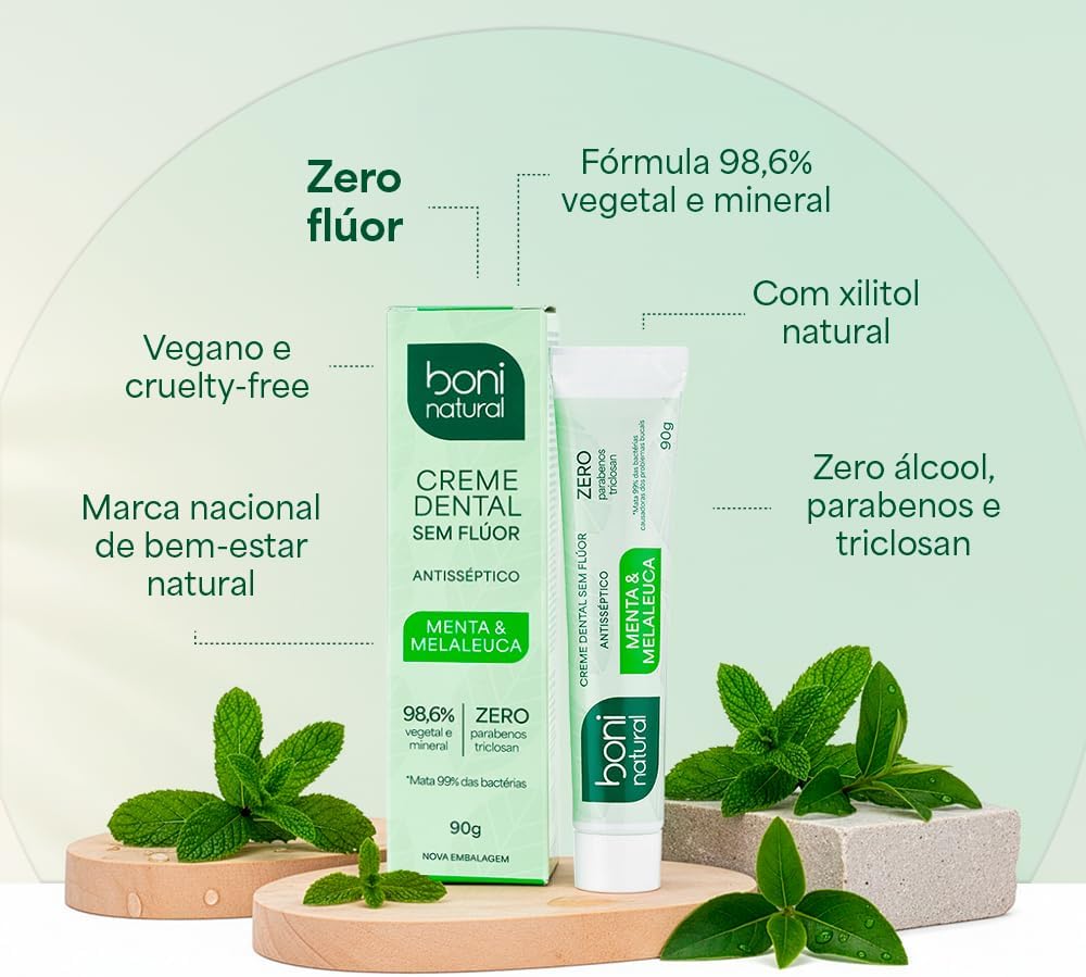 Serve para evidenciar claims como sem flúor, sem parabenos e sem triclosan.