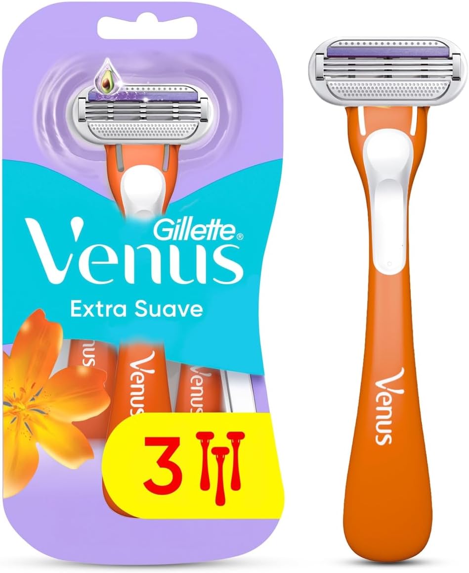 Gillette Venus Extra Suave 3 Unidades