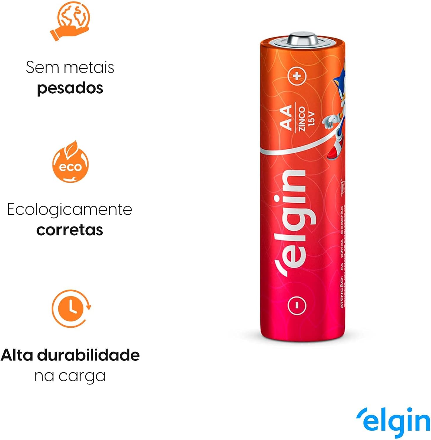 Conecta o produto a usos comuns como controles, brinquedos e lanternas.