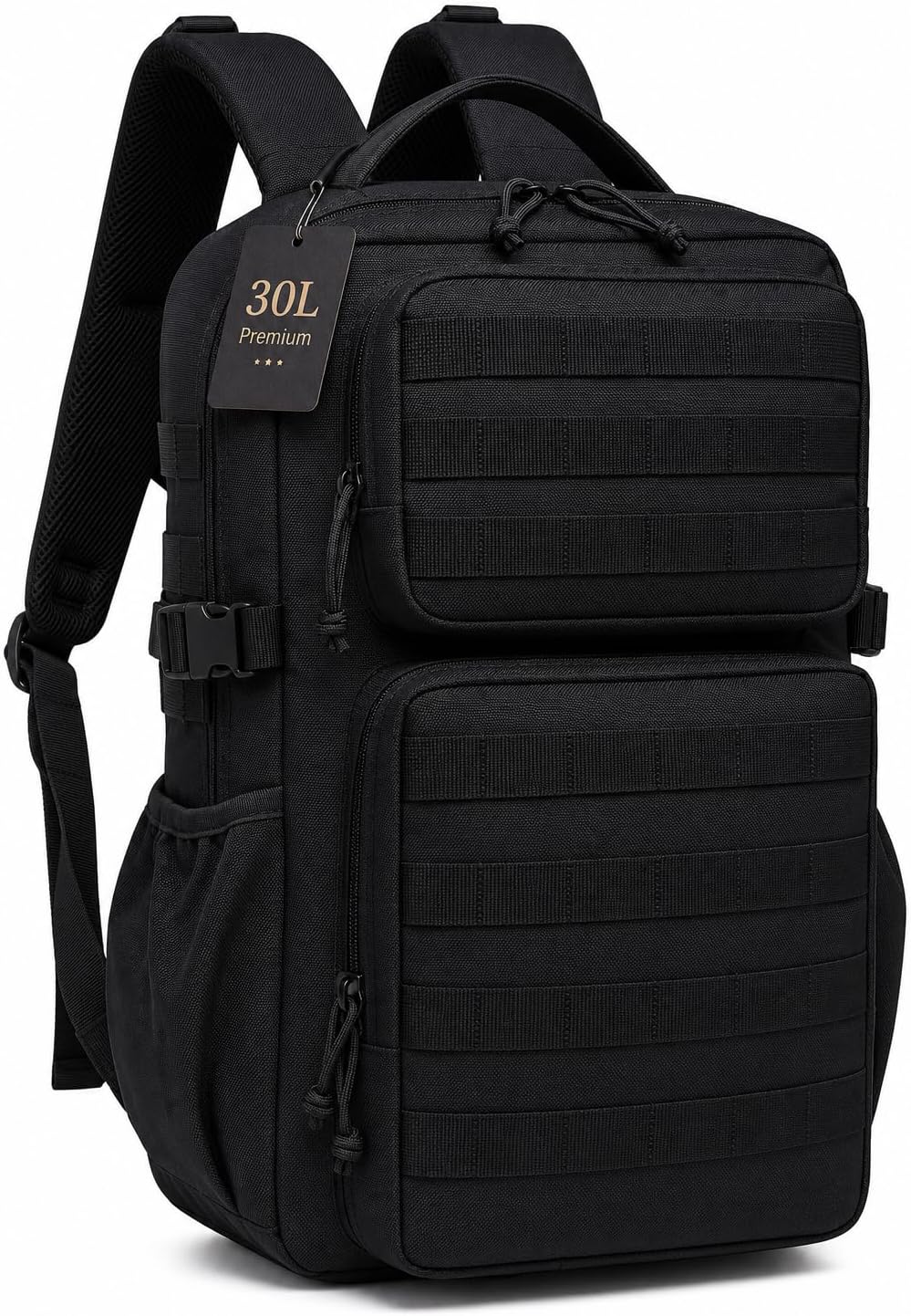 Mochila Impermeável 30L Reforçada com Patch Emborrachado – Mochila Grande de Viagem, Camping, Academia e Uso Diário Masculino