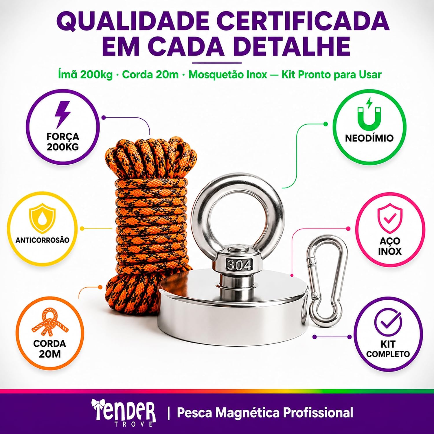 Evidencia a aplicação prática em rios, lagos ou áreas externas.