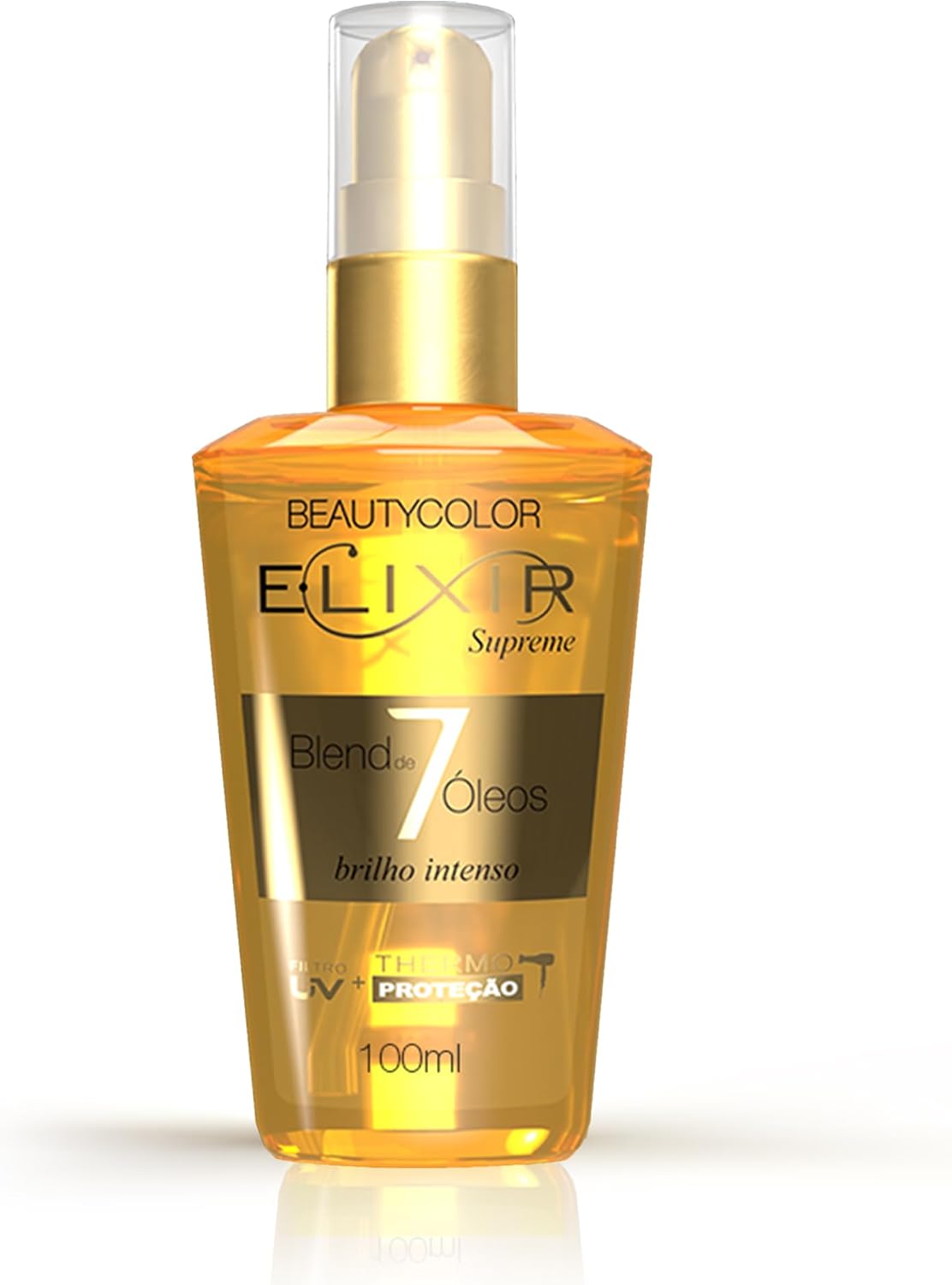 E.lixir Blend de 7 Óleos - Brilho e Luminosidade - Beautycolor - 100Ml