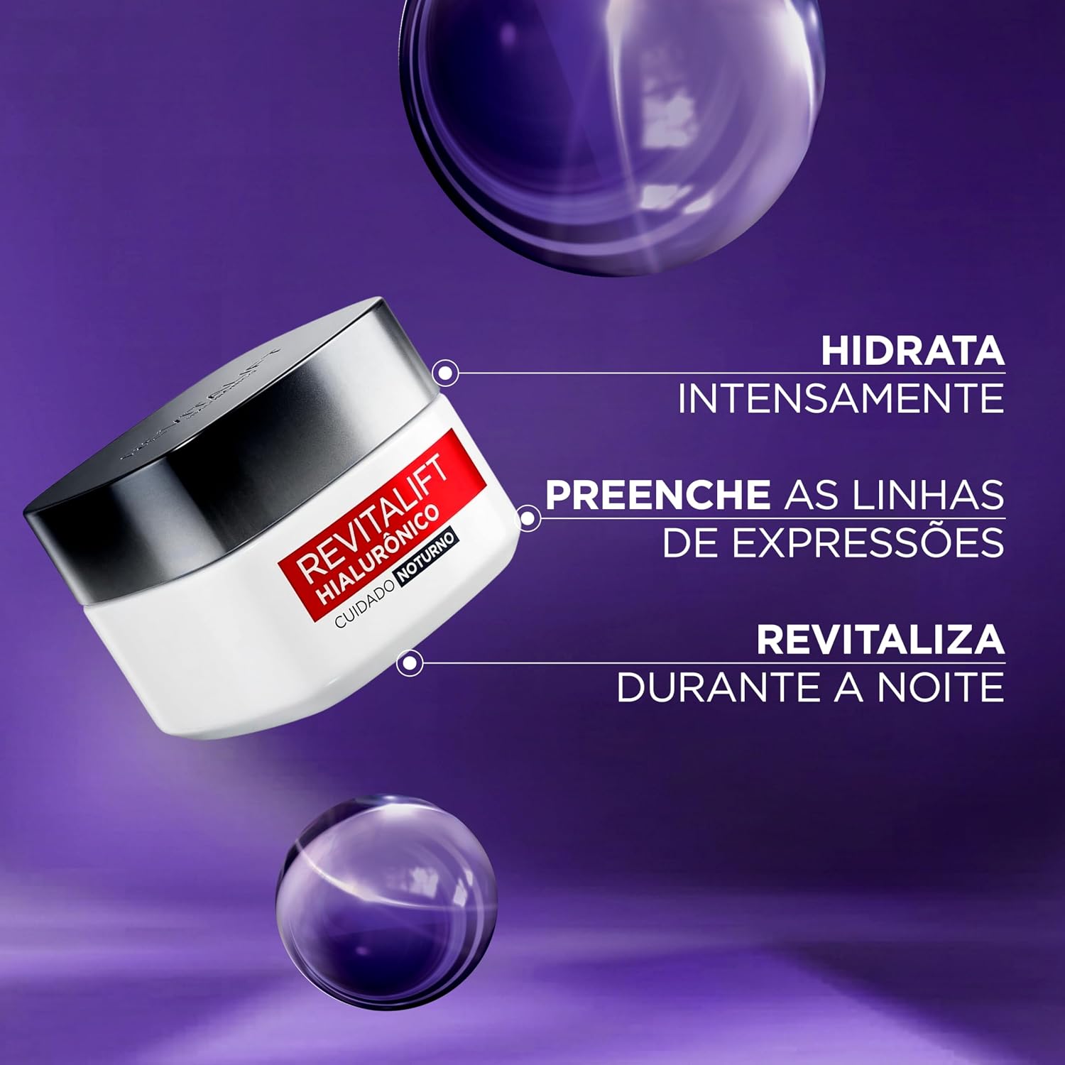 Apoia a explicação de como o sérum e o creme atuam no cuidado anti-idade.