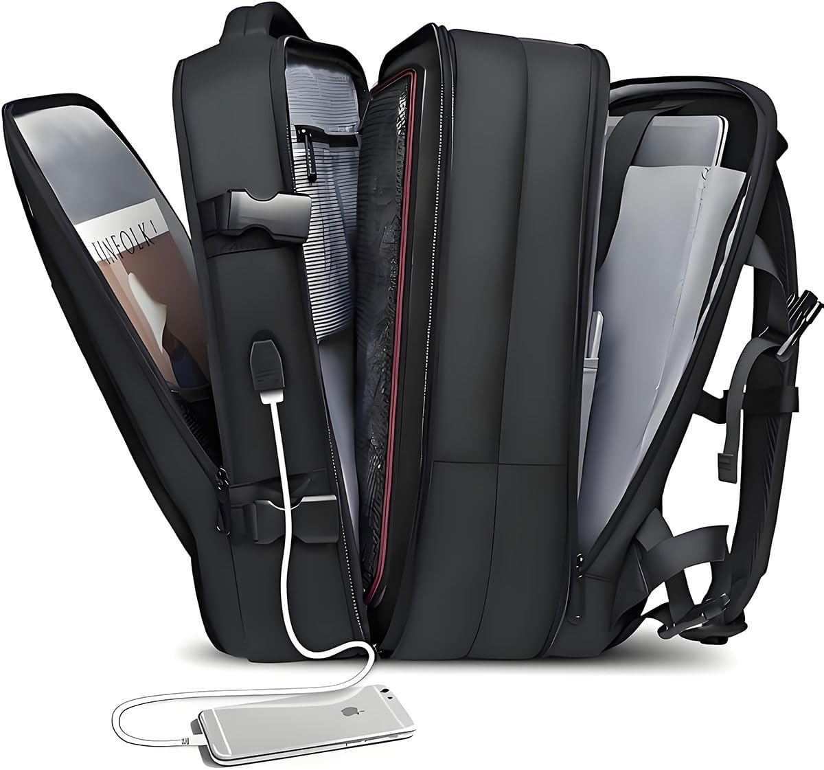 Romantic Crown Mochila Masculina de Viagem para Notebook