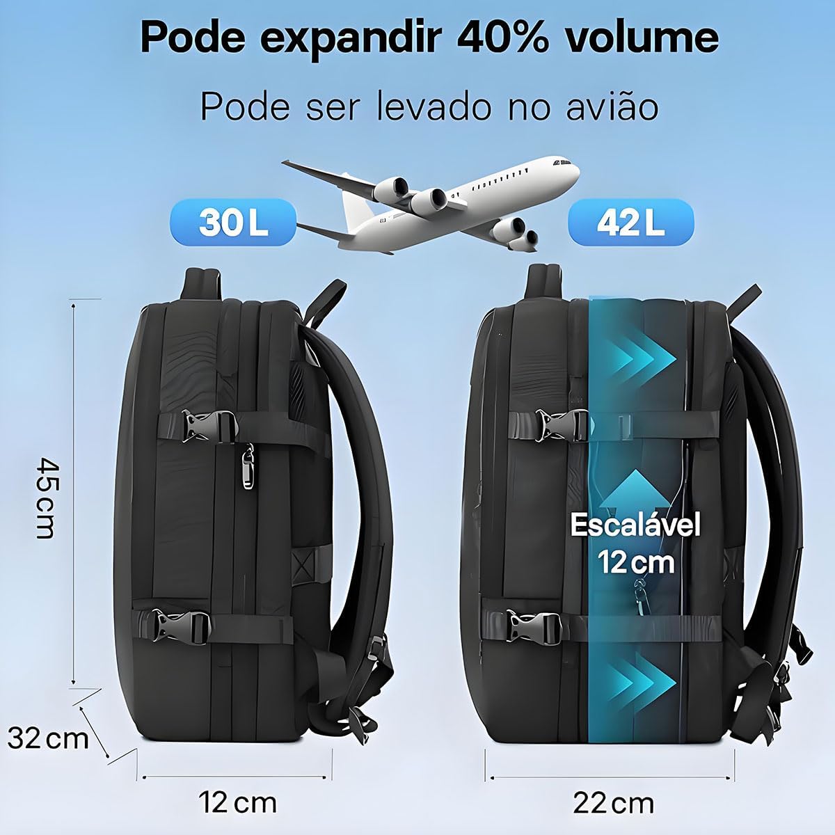 Evidencia ergonomia, presença visual e como ela fica no uso cotidiano ou em viagem.