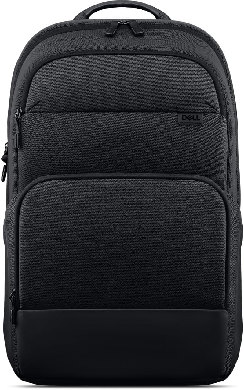 Ajuda a entender o volume real, o formato e a ergonomia da mochila quando vista de lado.