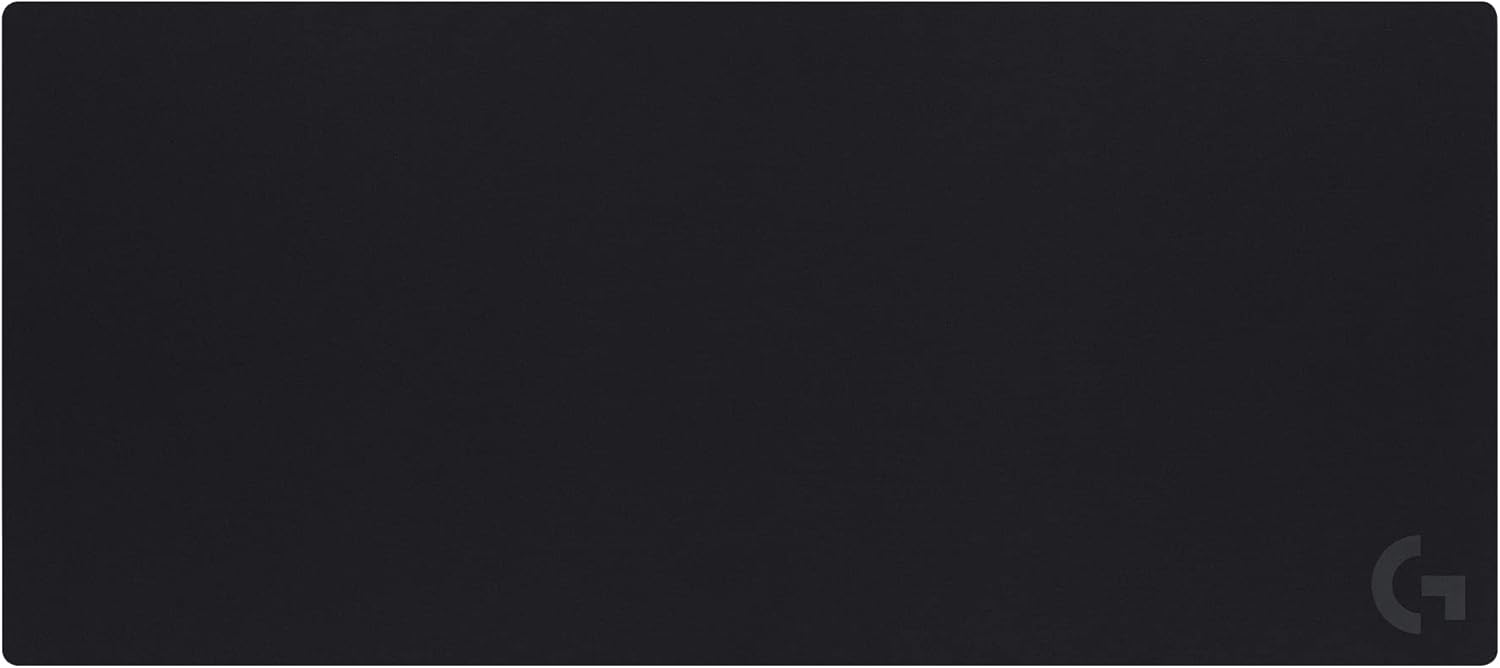 Mouse Pad Extra Grande de Tecido com Base Antiderrapante Logitech G840 Otimizado para Jogos e com Superfície de Atrito Moderado