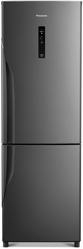 Geladeira Intuitive+ Panasonic Bb41 Frost Free Inverter 407L Titânio - Nr-Bb41Pv2T 127V