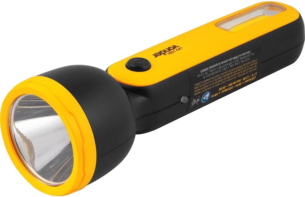 Ajuda a destacar o foco de iluminação frontal, o formato de uso e a ergonomia visual da lanterna.