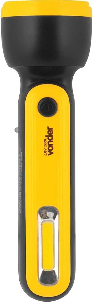 Lanterna Recarregável, 80-100 Lúmens, Bateria de Lítio, Lrv 100L, Vonder