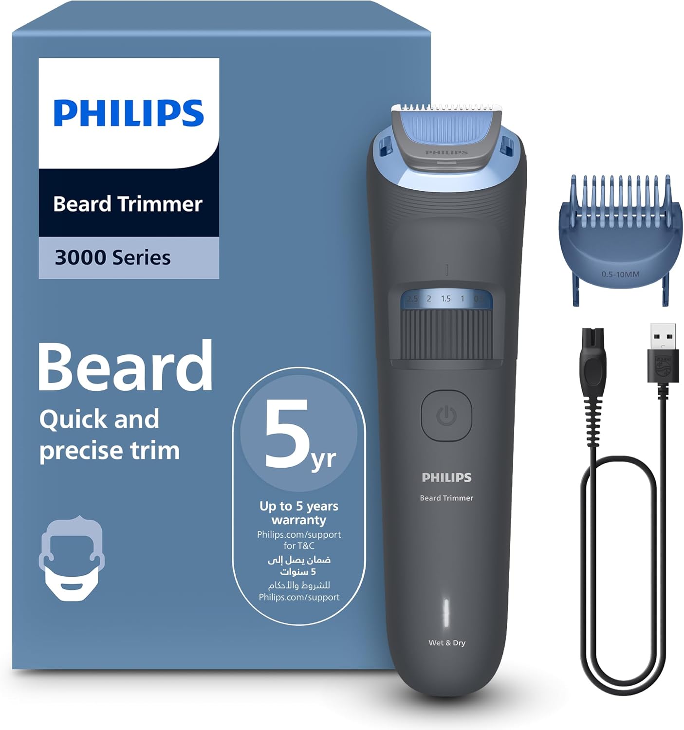 Aparador de Barba Philips Bt3617/15