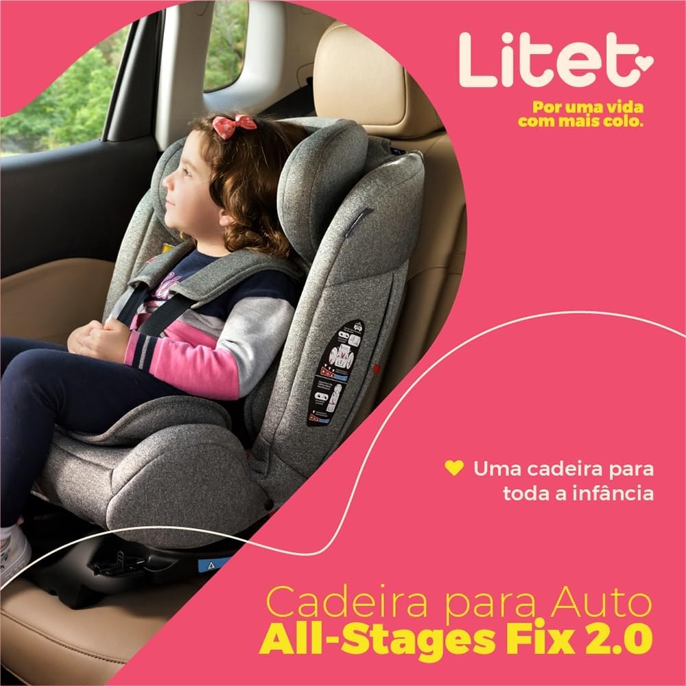 Ajuda a destacar ergonomia, proteção lateral e proporção do assento.