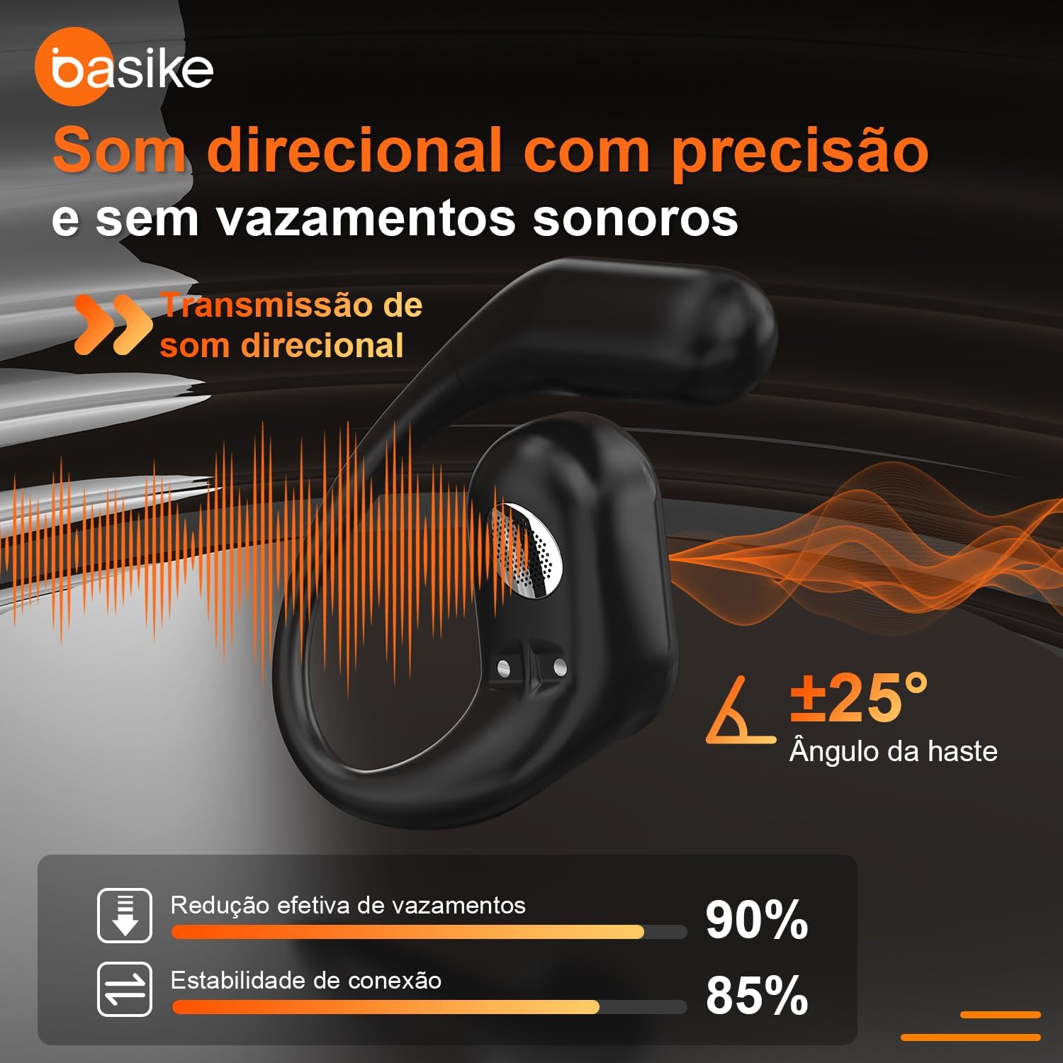 Destaca construção, ergonomia e algum elemento técnico relevante do modelo esportivo.