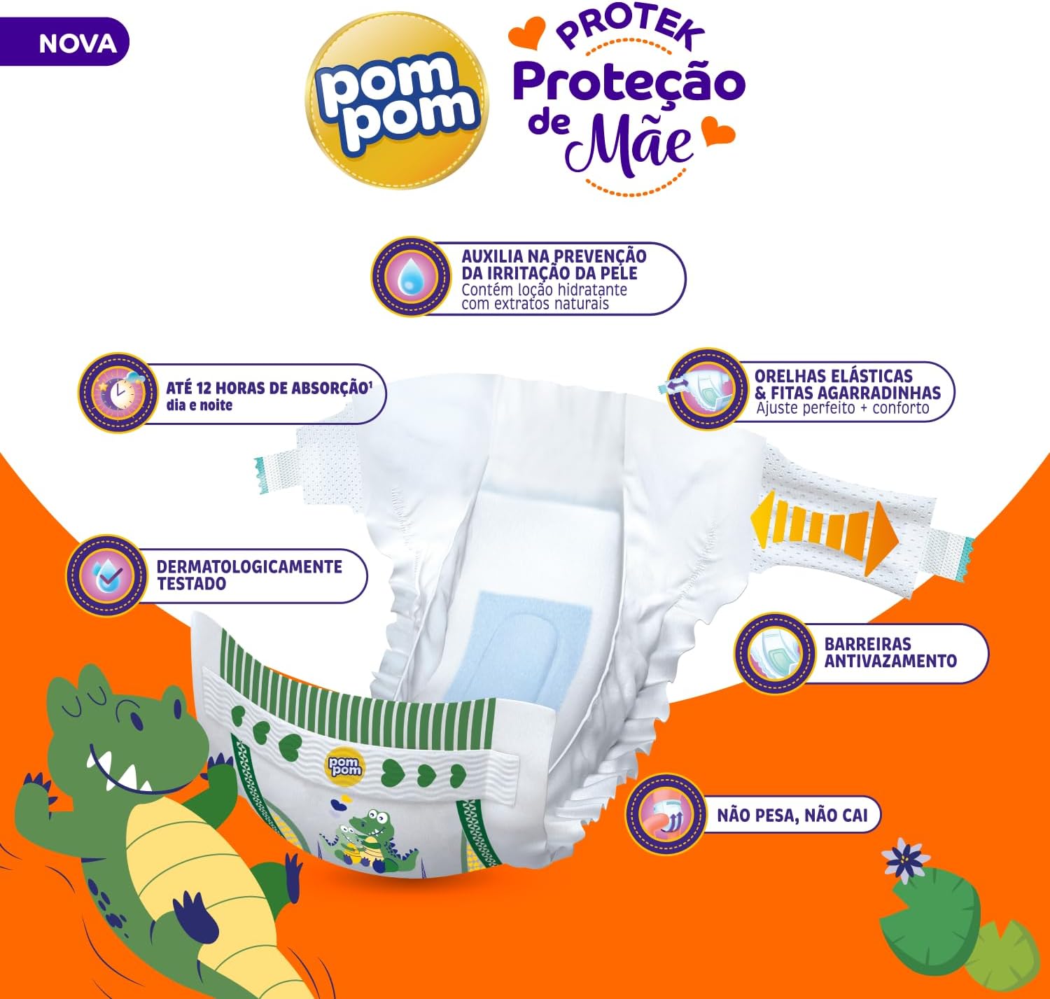 Mostra perfil do produto e pode ajudar a discutir volume, caimento e praticidade.