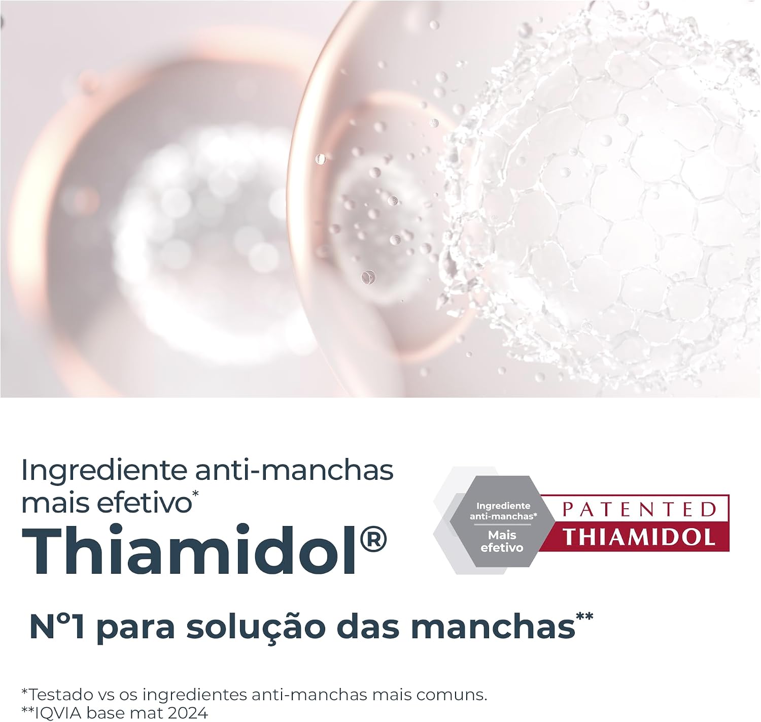 Aplicador refrescante, precisão na aplicação e sensação de alívio na área dos olhos.