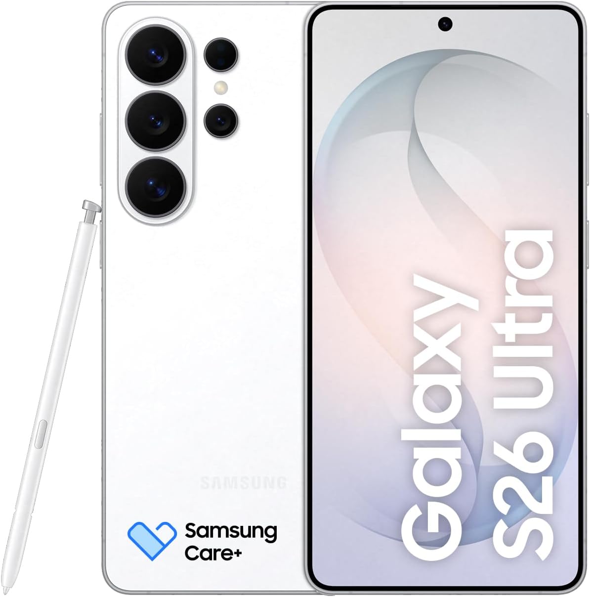 Celular Samsung Galaxy S26 Ultra 5G, 256Gb, 12Gb Ram, Câmera Quádrupla, Tela Grande de 6.9" - Branco