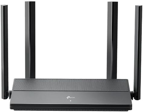 Tp-Link Ex1500 Roteador Wi-Fi 6 Ax1500 Banda Dupla, 4 Portas Gigabit, Cobertura Até 140 M², 60 Dispositivos, Configuração Em 3 Etapas, Easymesh, Baixa Latência
